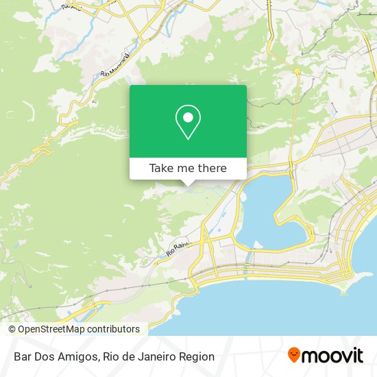 Bar Dos Amigos map