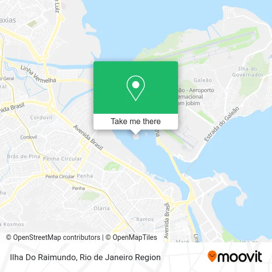 Ilha Do Raimundo map