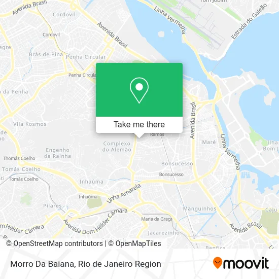 Morro Da Baiana map