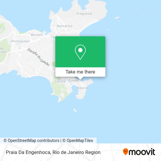 Praia Da Engenhoca map