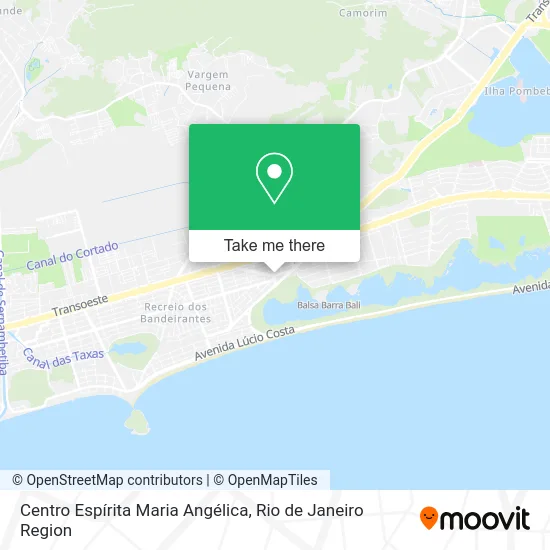 Centro Espírita Maria Angélica map