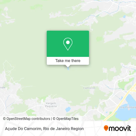 Açude Do Camorim map
