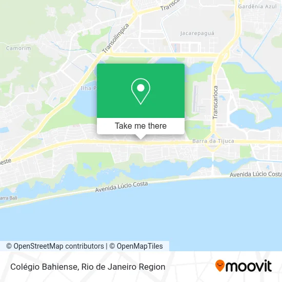 Colégio Bahiense map