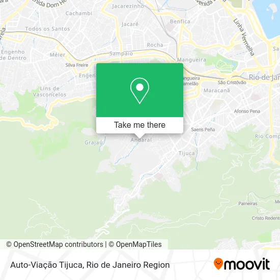 Auto-Viação Tijuca map