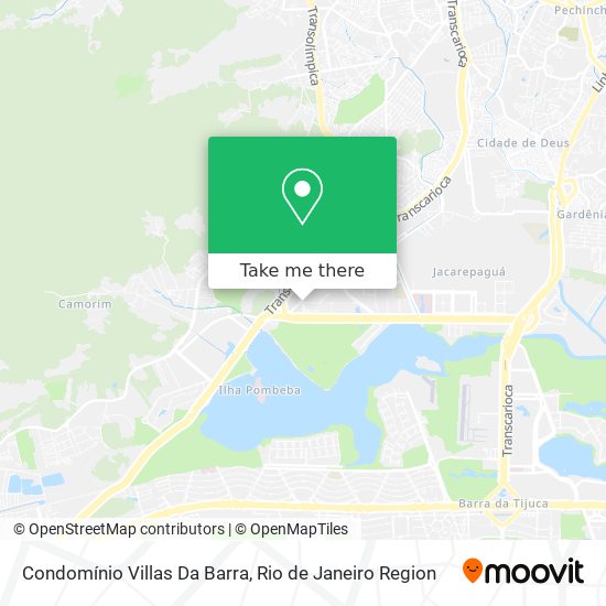 Condomínio Villas Da Barra map