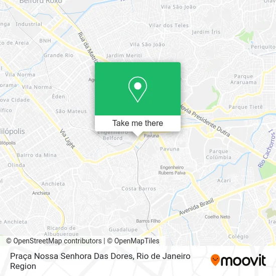 Praça Nossa Senhora Das Dores map