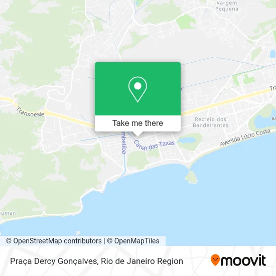 Praça Dercy Gonçalves map
