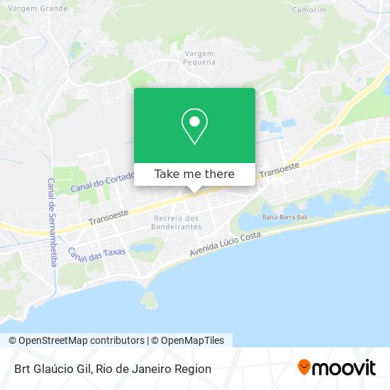 Mapa Brt Glaúcio Gil