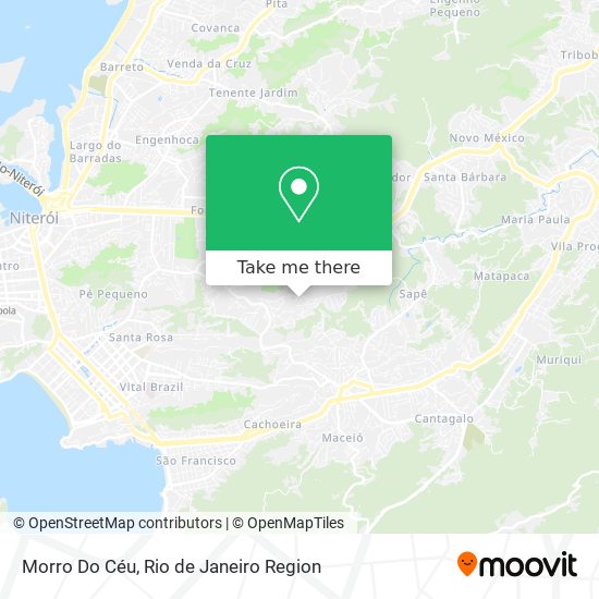 Morro Do Céu map