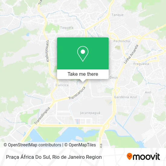 Praça África Do Sul map