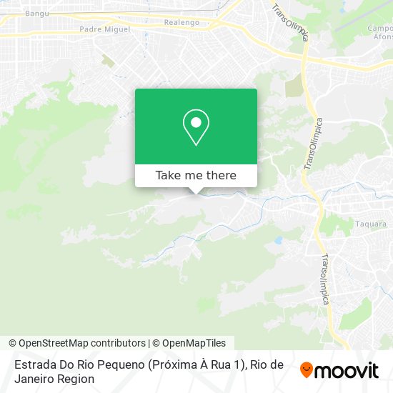 Estrada Do Rio Pequeno (Próxima À Rua 1) map