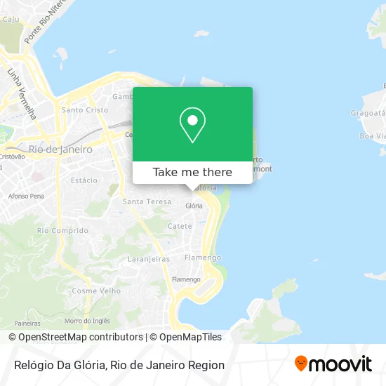 Relógio Da Glória map