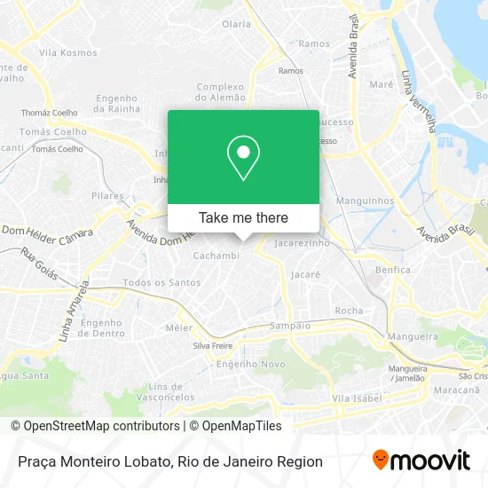 Praça Monteiro Lobato map