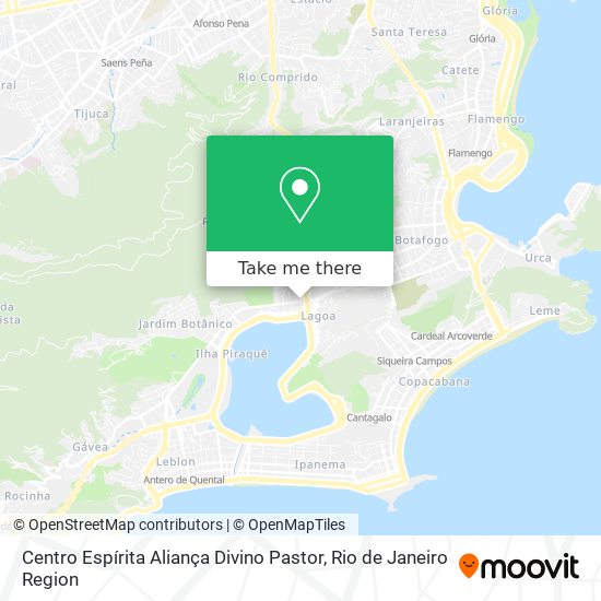 Centro Espírita Aliança Divino Pastor map