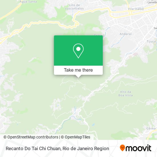 Recanto Do Tai Chi Chuan map