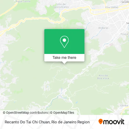 Recanto Do Tai Chi Chuan map