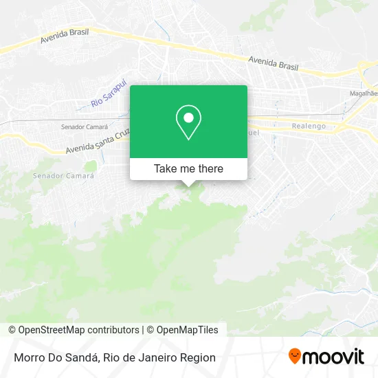 Morro Do Sandá map