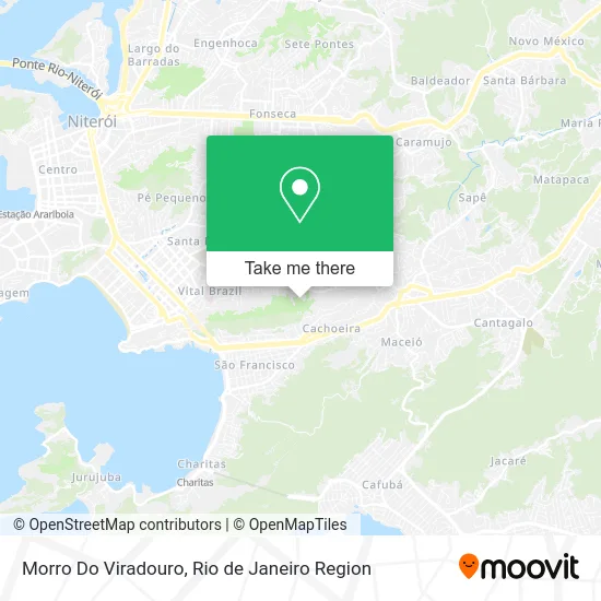 Morro Do Viradouro map