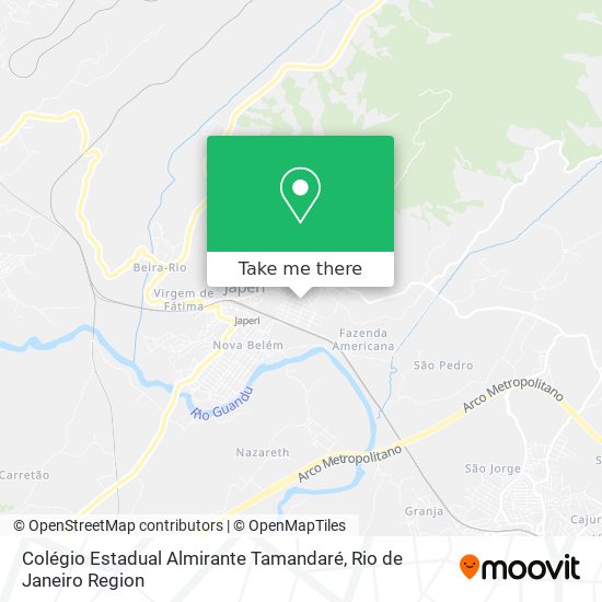 Colégio Estadual Almirante Tamandaré map