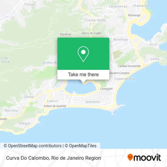 Curva Do Calombo map