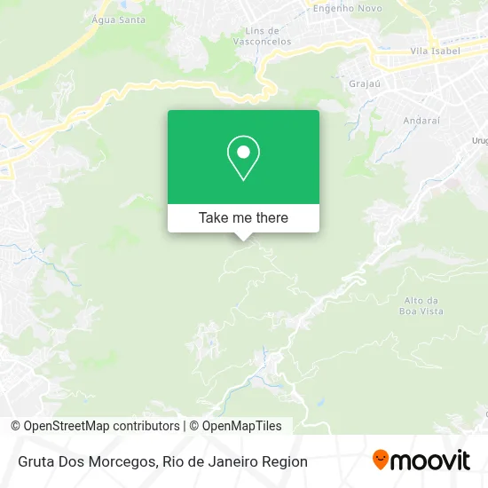 Gruta Dos Morcegos map