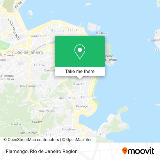 Flamengo map