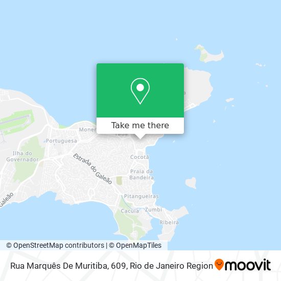 Mapa Rua Marquês De Muritiba, 609