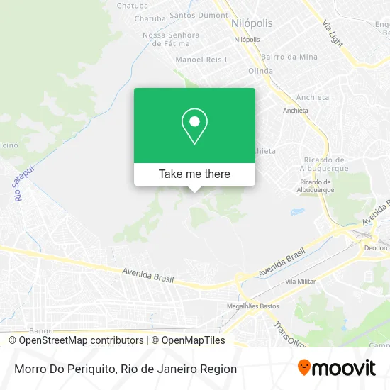 Morro Do Periquito map