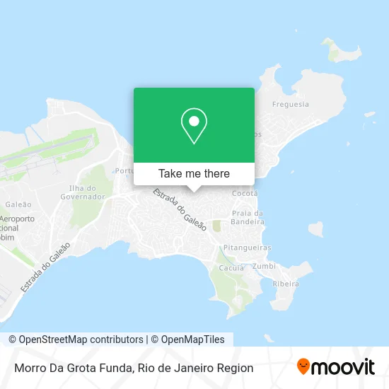 Morro Da Grota Funda map