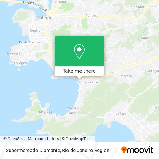 Supermercado Diamante map