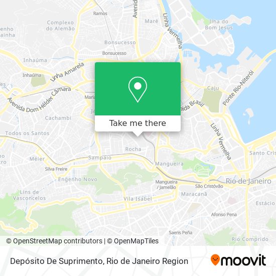 Depósito De Suprimento map