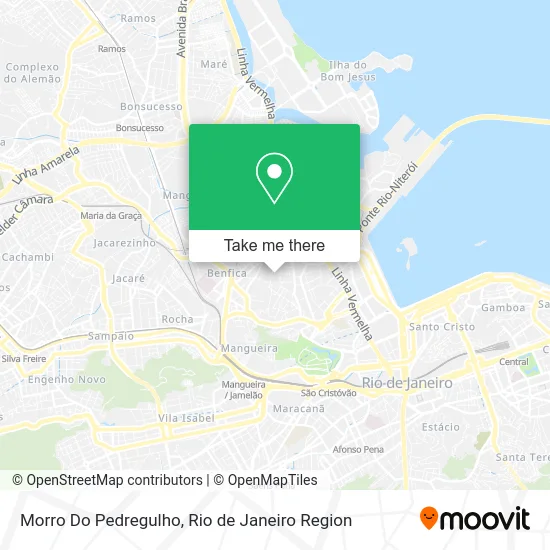 Morro Do Pedregulho map