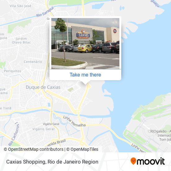 Caxias Shopping map