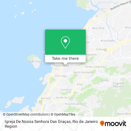 Mapa Igreja De Nossa Senhora Das Graças