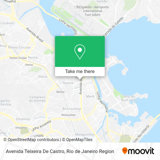 Avenida Teixeira De Castro map