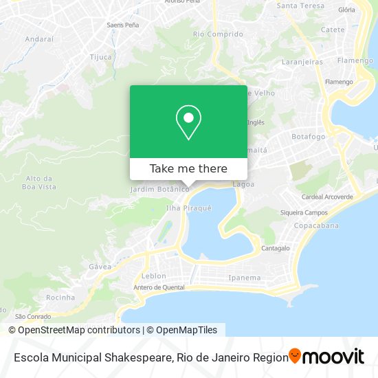Escola Municipal Shakespeare map