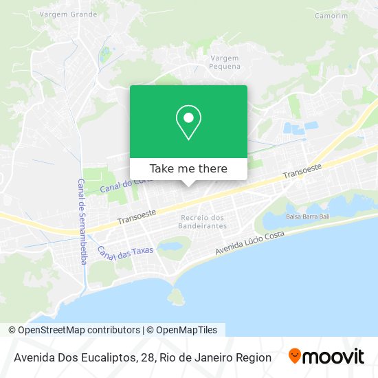 Avenida Dos Eucaliptos, 28 map