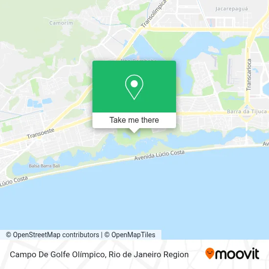 Campo De Golfe Olímpico map