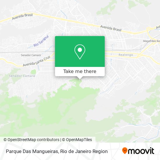 Mapa Parque Das Mangueiras