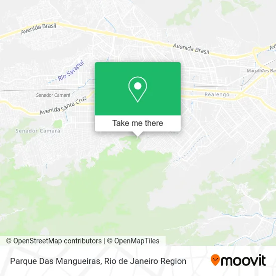 Parque Das Mangueiras map