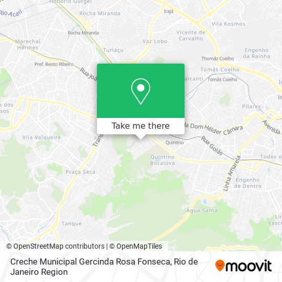 Creche Municipal Gercinda Rosa Fonseca map