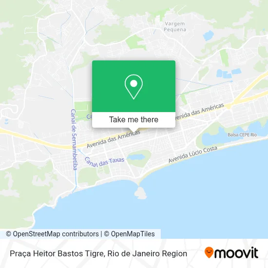 Praça Heitor Bastos Tigre map