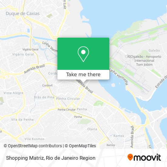 Shopping Matriz map