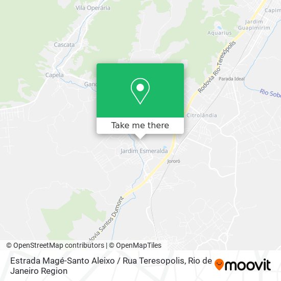 Estrada Magé-Santo Aleixo / Rua Teresopolis map
