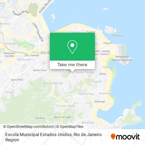 Escola Municipal Estados Unidos map