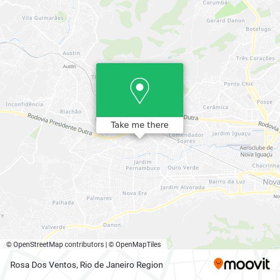Rosa Dos Ventos map
