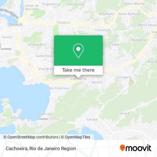 Mapa Cachoeira