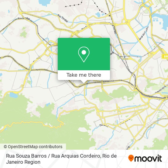 Mapa Rua Souza Barros / Rua Arquias Cordeiro