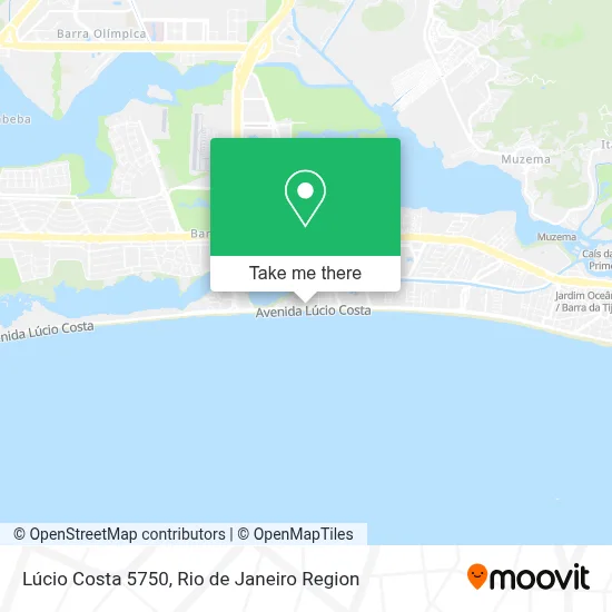 Lúcio Costa 5750 map