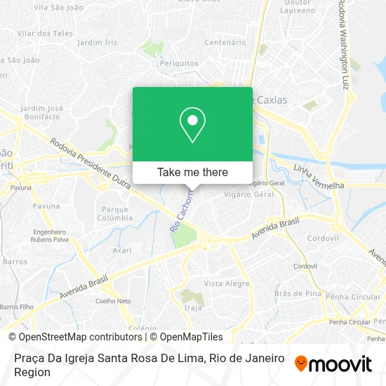 Praça Da Igreja Santa Rosa De Lima map